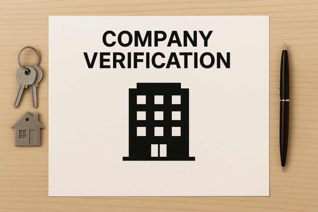 Company Verification